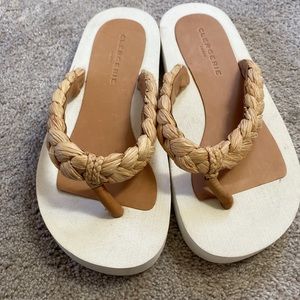 Robert Clergerie Raffia Sandals